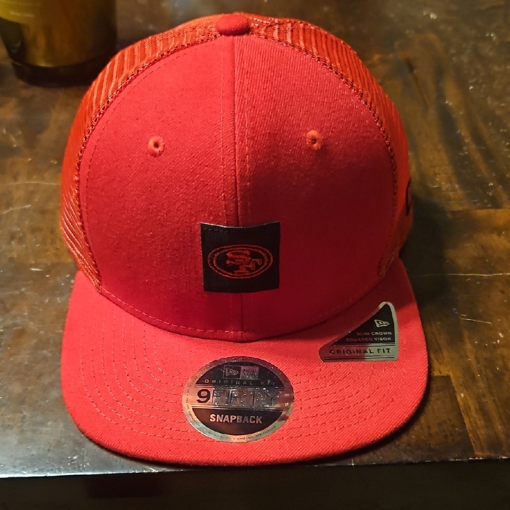 New Era Red Snapback Hat